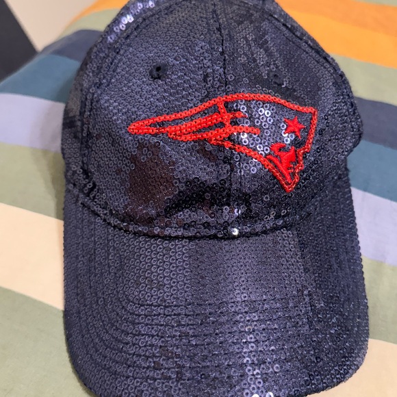 New England Patriots Sequin Hat - Picture 1 of 3